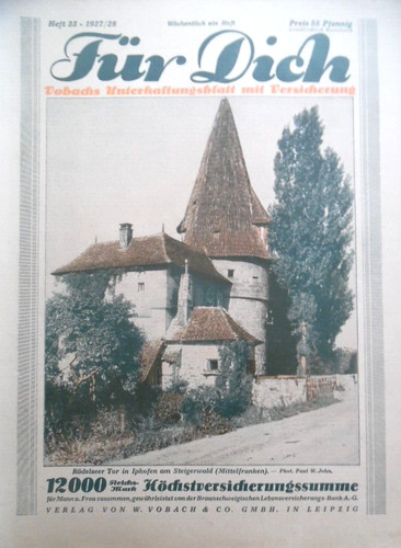 Für dich 1927 - dich, 33-