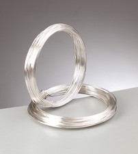 (0,14 EUR/m) Silberdraht mit