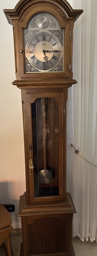 Dugena standuhr holz - dugena, holz/glas