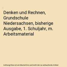 Denken und rechnen - denken,