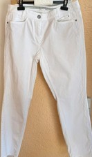 Marc Cain Hose Weiß Gr. N3 38