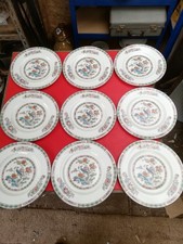 9er Set Speiseteller Wedgwood