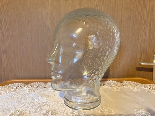 Glas kopf für - glas, perücken