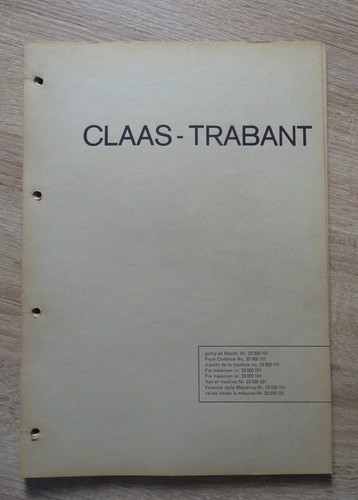 Claas ballenpresse trabant - claas,