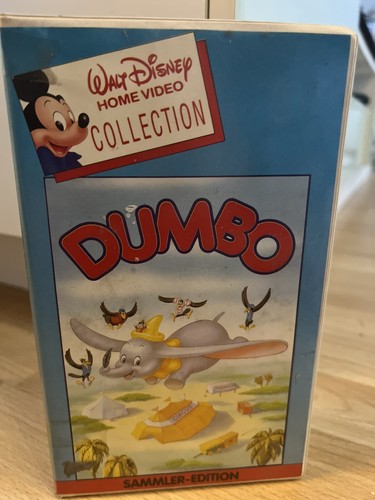 Vhs dumbo walt - vhs,