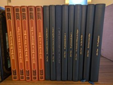 14 Bände Jules Verne PRACHTAUSGABE REPRINT-HARTLEBEN (wie NEU)