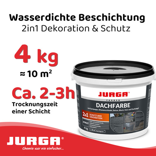 Jurga dachfarbe anthrazit kg - jurga,