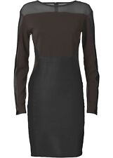 Kleid mit Transparentarm Gr. 36 Schwarz Abendkleid Cocktailkleid Damenkleid Neu