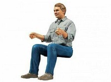 Tamiya 300056536 1:14 LKW Fahrerfigur Bausatz für Bagger, Stapler, Traktor