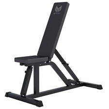 GYRONETICS® Hantelbank Schrägbank Trainingsbank Flachbank Fitnessbank Bench Gym