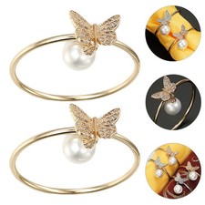  2 Pcs Zarte Serviettenringe