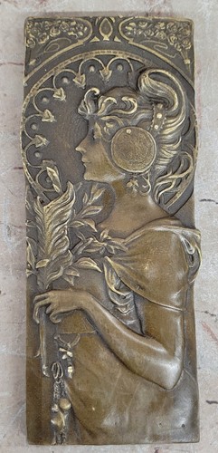 Vintage signierte bronze art - vintage,