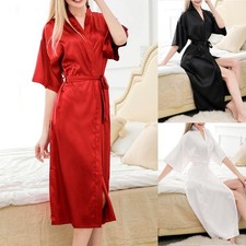 Bademantel Pyjama Robe Satin