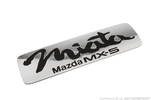 Emblem hinten miata - hinten,