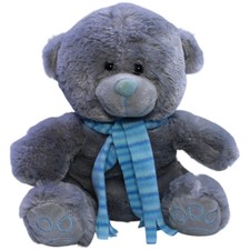 Nicky Toy Grauer Teddybär mit