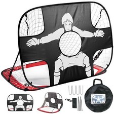 2 in 1 Pop-Up Fußballtor mit