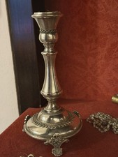 Kerzenleuchter 1- flammig in 925 Sterlingsilber