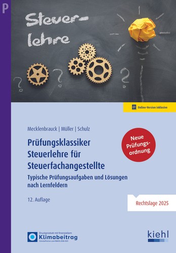 Prüfungsklassiker steuerlehre - prüfungsklassiker,