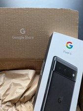 Google Pixel 6 128 GB Stormy Black 5G  ohne Simlock – aufgearbeitet durch Google