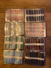 8 x Nagelfolie (128 Stück) , selbstklebende Nagelfolie, Nailwraps