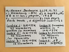 HANNE DARBOVEN card 1969 Lucy