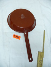 6268     Alte Emaille  Pfanne