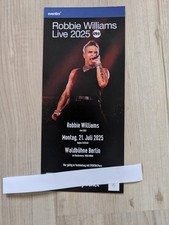 Memory Ticket Robbie Williams 21.08.2025 Berlin Waldbühne Neu Mint / Cancelled