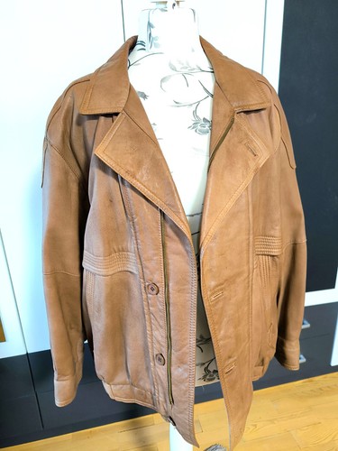 Jacke leder herren - jacke,