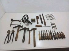 Altes Schusterwerkzeug Schuhmacher Werkzeug Sattlerwerkzeug Konvolut #3