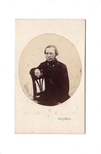 Georg märkl cdv foto - märkl,
