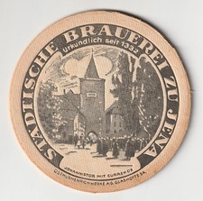 1 alter VK Bierdeckel aus Jena, 1935 - später DDR