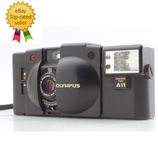 【EXC+5】 Olympus XA2 A11 analoge Kompaktkamera schwarz Point & Shoot aus...