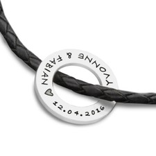 Kette Männer Gravur MESSAGE