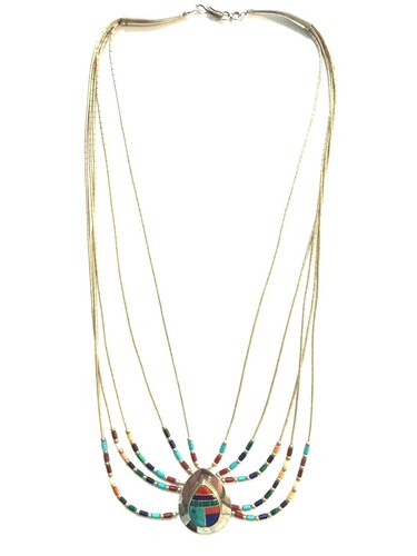 Indianerschmuck kette - indianerschmuck,
