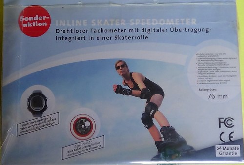 Inline skater speedometer - inline,