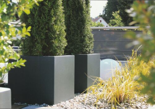 Alu pflanzentrog 60x60x60 - ,