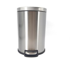 Amazon Basics Mülleimer Haushalt Abfallbehälter Sanft Schließender Deckel Effizi