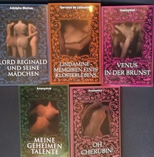 5 HEFTE EROTIK P18- KLOSTERLEBEN+CHERUBIN+VENUS+GEHEIME TALENTE+REGINALD