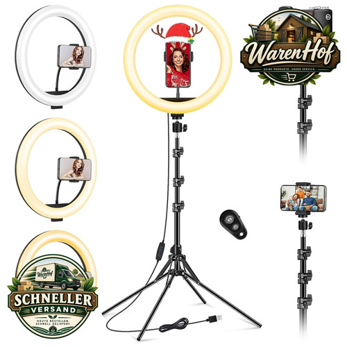 Ringlicht mit stativ - 11,5",