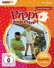 Astrid Lindgren: Pippi Langstrumpf - TV-Serie Komplettbox [5 DVDs] Zst. SEHR GUT