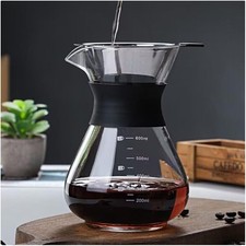 Kaffeemaschine Pour Over Glas