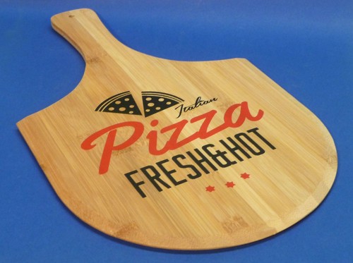 Pizzabrett holz massiv - pizzabrett, länge