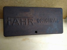 Fahr Original Blechkiste Werkzeug Kiste Traktor alt Oldtimer landwirtsl. Gerät 