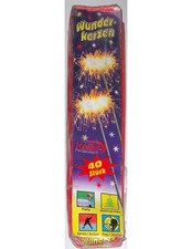 Halloween Keller Logo Alte Wunderkerzen 40 Stück BAM P1  Klasse 1