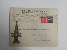 Brief Karlstad Schweden n