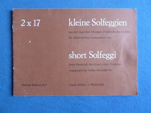 Kleine solfeggien - 17,