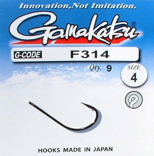 Gamakatsu fly hooks f314 - fly,
