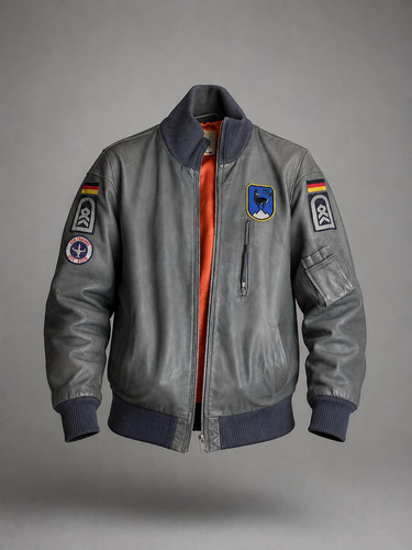 Bundeswehr fliegerjacke leder - bundeswehr,