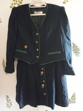 Trachtenkostüm schwarz Gr. 46