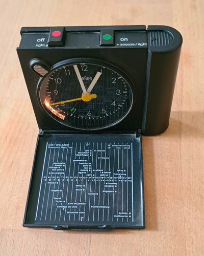 Braun 871 reisewecker analog - 871-b,
